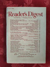 Reader&#39;s Digest August 1946 Henry Hazlitt Alan Devoe Julian Birdseye Percy Lavon - £6.39 GBP