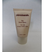Purminerals Pur Minerals BODY BUTTER Lemon Sage Maximum Moisture Creme 1... - $12.99