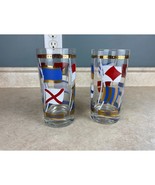 Boating International Flag Code 12 Fluid Ounce Tumbler Drinking Glass - $13.01 CAD