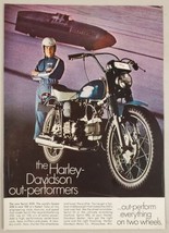 1968 Print Ad Harley-Davidson Sprint 350 Motorcycles Milwaukee,Wisconsin - £10.75 GBP