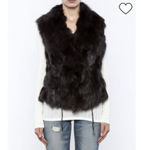 GWBG DRAWSTRING FUR VEST - £74.92 GBP