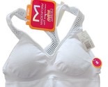 MAIDENFORM ~ Girls&#39; Small (6-6X) ~ Sport ~ Racerback Bra ~ WHITE - $14.03