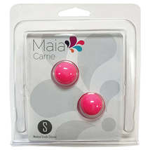 Carrie Silicone Kegel Balls - Neon Pink - £44.98 GBP