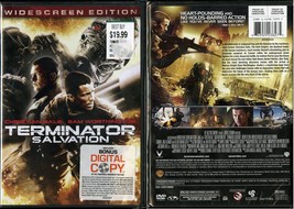 Terminator Salvation Ws Edition Dvd Moon Bloodgood Warner Video New Sealed - £5.46 GBP