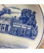 Leart Presidential Series Thomas Jefferson&#39;s Monticello  4&quot; Plate Made i... - £10.76 GBP