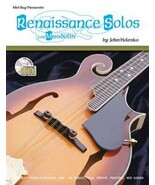 Renaissance Solos For Mandolin Songbook/Standard Notation/TAB - $12.99