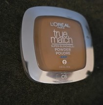 L&#39;Oreal True Match Super-Blendable Powder #C6 Medium Sealed (W12) - £11.07 GBP