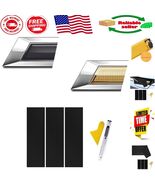 Versatile Matte Black Vinyl Emblem Overlays for Chevy - 3PCS for Custom Fit - $315.55 MXN