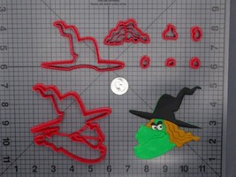 Halloween - Witch Head 266-F555 Cookie Cutter Set - £5.01 GBP+