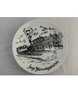 Minnestallrik nr 1 1981 Ånge järnvägsstation Gustavsberg Decorative Plat... - $53.61 CAD