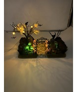 Dept 56 Halloween Haunted Front Yard Graveyard Tombstone Welcome Gate Li... - $1,808.03 MXN