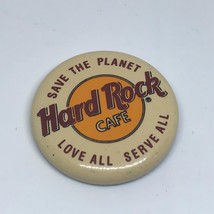 Vintage Hard Rock Cafe Pinback Pin - $9.15
