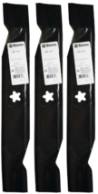 3 High Lift Blades fit Craftsman 24679 Poulan PP24006 Ariens 21547939 Husqvarna - £37.73 GBP