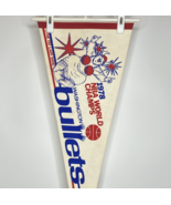 Vintage Washington Bullets 30x12 Pennant 1978 NBA World Champs The Fat L... - £56.30 GBP