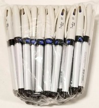 48 X New Pentel Ener Gel Tradio Pearl Gel Pen Blue Ink .7mm Tip BL117W-C Bulk Lot - £18.38 GBP