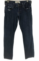 Hollister Blue Denim Jeans Size 7 Waist 28 Inseam 25 Rise 7” - $15.00