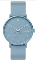 Skagen Aaren Colored Silicone Quartz Minimalistic 41mm Watch - £67.66 GBP