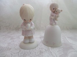 Lot of 2 Precious Moments Figurines - £22.71 GBP