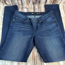Levi&#39;s DEMI CURVE Juniors Size 5/27 Low Rise Skinny Jeans Denim Pants 27x30 - £26.15 GBP