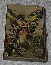 Vintage Ladies Standard Business Card Case Mirrored Compact - £9.59 GBP