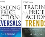 2 Books Set: Trading Price Action Reversals &amp; Trading Price Action Trends - £19.84 GBP