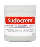 2 x SudoCrem Antiseptic Healing Cream 400g Exp.Date 2026 Nappy Rash, Ecz... - £46.64 GBP