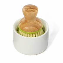 Full Circle Bubble Up Ceramic Soap Dispenser &amp; Bamboo, Dish Brush + Dispenser... - £17.52 GBP