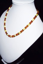 Amber necklace Genuine Baltic Amber mixed  beads  Necklace  A-80 - £78.34 GBP