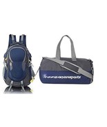 Young Gym bgas Unisex Nylon 45 L+22 L Travel Laptop Backpack Yoga Swimmi... - €86,30 EUR