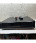 SONY CDP-CE375 5 Disc CD Changer Carousel Ex-change System With Remote - $123.30 CAD