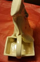 VINTAGE BRUSH MCCOY USA LADY IN HAT WITH BASKET image 3