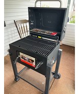 24-Inch Charcoal Grill BBQ Barbecue Smoker Heavy Duty Outdoor Pit Patio ... - $117.21