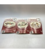 Christmas in the Country Charted Cross Stitch Kits Lot Of 3 - £6.65 GBP
