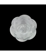 VTG Anchor Hocking Savannah Clear Floral Glass Cereal Bowl Embossed Scal... - $256.97 MXN