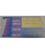 Great White Vintage Ticket Stub 1989 Erie Civic Centre VG+ Ticketron  - $7.77