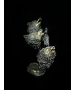 Mark Hopkins Bronze Wolves Measures 15&quot; H x 7.75&quot; W x 9.5&quot; D - $3,248.30 CAD