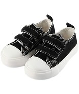 Toddler Boys&amp;Girls Low Top Canvas Adjustable Strap Sneake (9.5 Narrow To... - $19.34