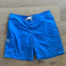 Polo Ralph Lauren Men’s Swim Trunks XL Blue Drawstring Mesh Lined Board ... - $738.07 MXN