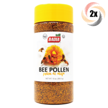 2x Shakers Badia Bee Pollen Seasoning | 10oz | Gluten Free! | MSG Free! - £28.79 GBP