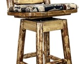 Montana Woodworks Glacier Country Collection Counter Height Barstool wit... - $654.99