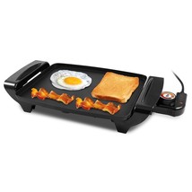 Electric 10.5&quot; X 8.5&quot; Griddle, Cool-Touch Handles Non-Stick Surface, Rem... - $37.99