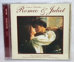 Franco Zeffirelli&#39;s ROMEO &amp; JULIET Nino Rota Film Score CD Prague Philharmonic - £15.48 GBP