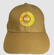 NRA Golden Eagles Baseball Hat Cap National Rifle Association Gold Gun - £27.96 GBP