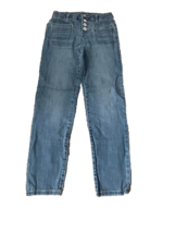 Girl&#39;s The Children&#39;s Place Mide Rise, Slim Fit, Button Fly Jeans Size 10 R - $16.61