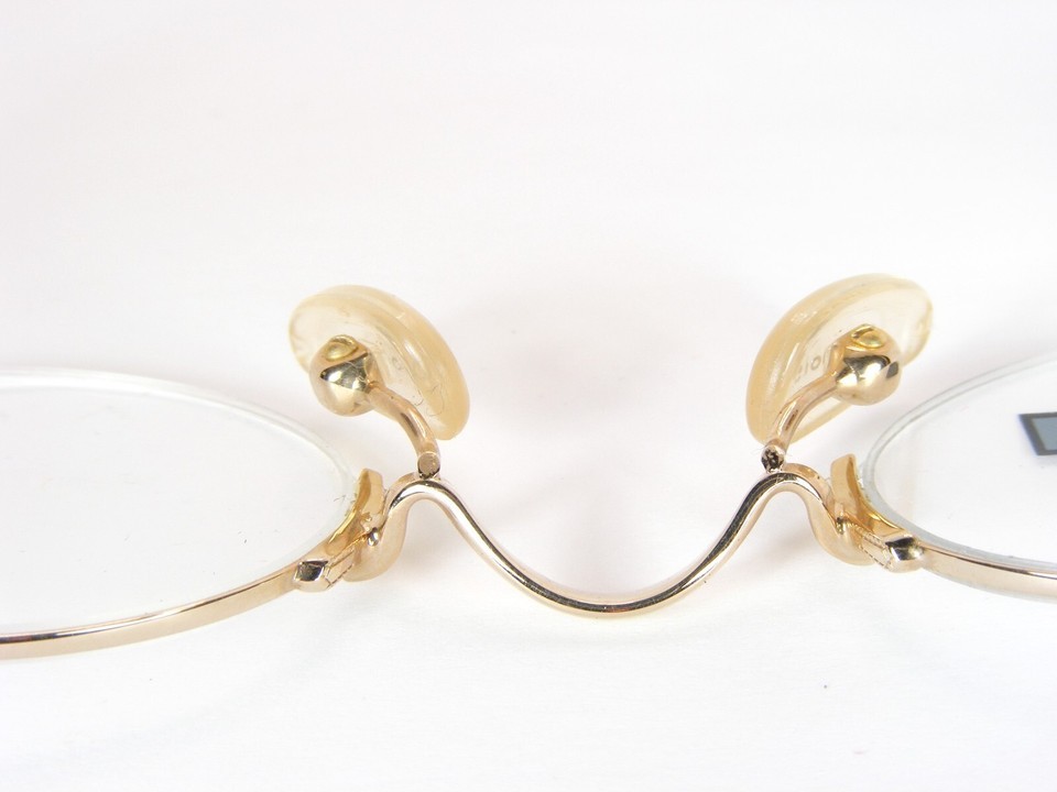 Vintage GIORDANO GA179 C2 Gold UNIQUE RARE EYEGLASSES GLASSES FRAME 40-35-137mm Item image 12