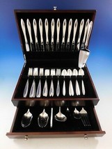 Michele by Wallace Sterling Silver Flatware Set for 12 Service 56 Pieces - £2,380.47 GBP