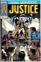 Justice Comic Book #12 Marvel Comics 1987 VERY FINE - $2.25