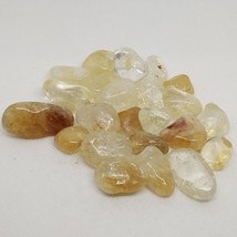 Quartz Crystal Tumble Stone A+ - Quartz Citrine - Medium (20-30mm) - 1 - £1.39 GBP