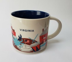 Starbucks Coffee Virginia Mug Cup You Are Here Collection 2015 14 fl oz ... - $29.65