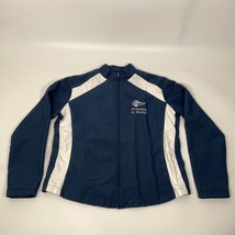 Nebraska Kearney Lopers Womens Jacket Medium Blue NCAA Swimming Windbreaker G6 - $29.98